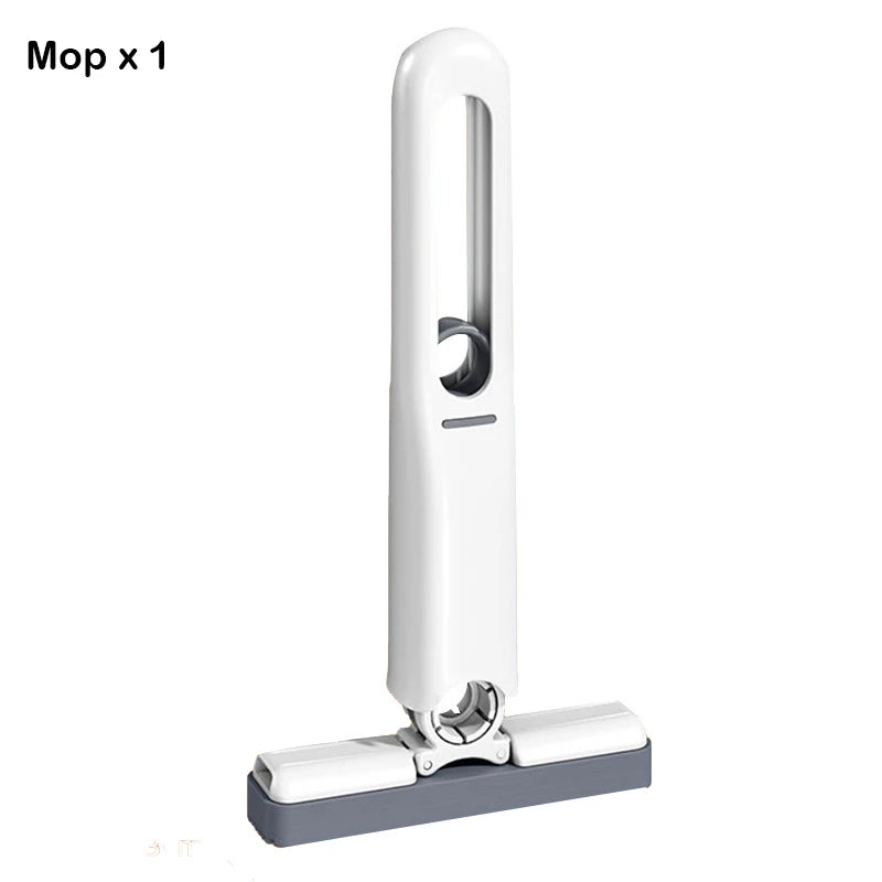 Mini Mop Powerful Squeeze Folding Floor Washing Home Cleaning Mops Self-Squeezing Desk Cleaner Glass Household Cleaning Tools