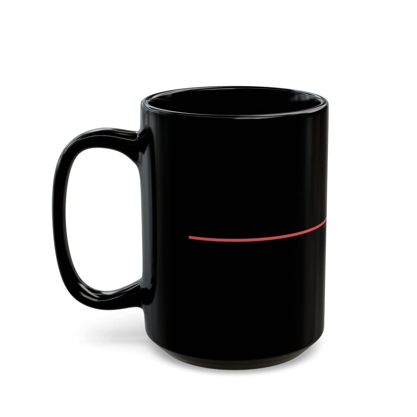 Alif Atelier - Black Mug - 11 0z - 15 Oz - Cute Tea -Coffee Mug - Everyday Casual Mug For Work - Home - Office School - Gifts - Holidays