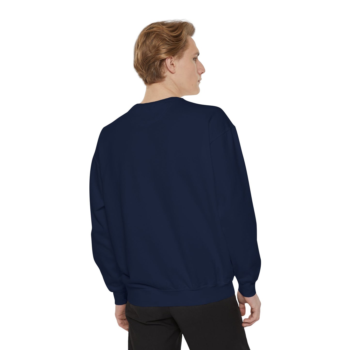 Alif Atelier - Unisex Garment-Dyed Sweatshirt - Soft Cozy Garment Unique - Men - Women