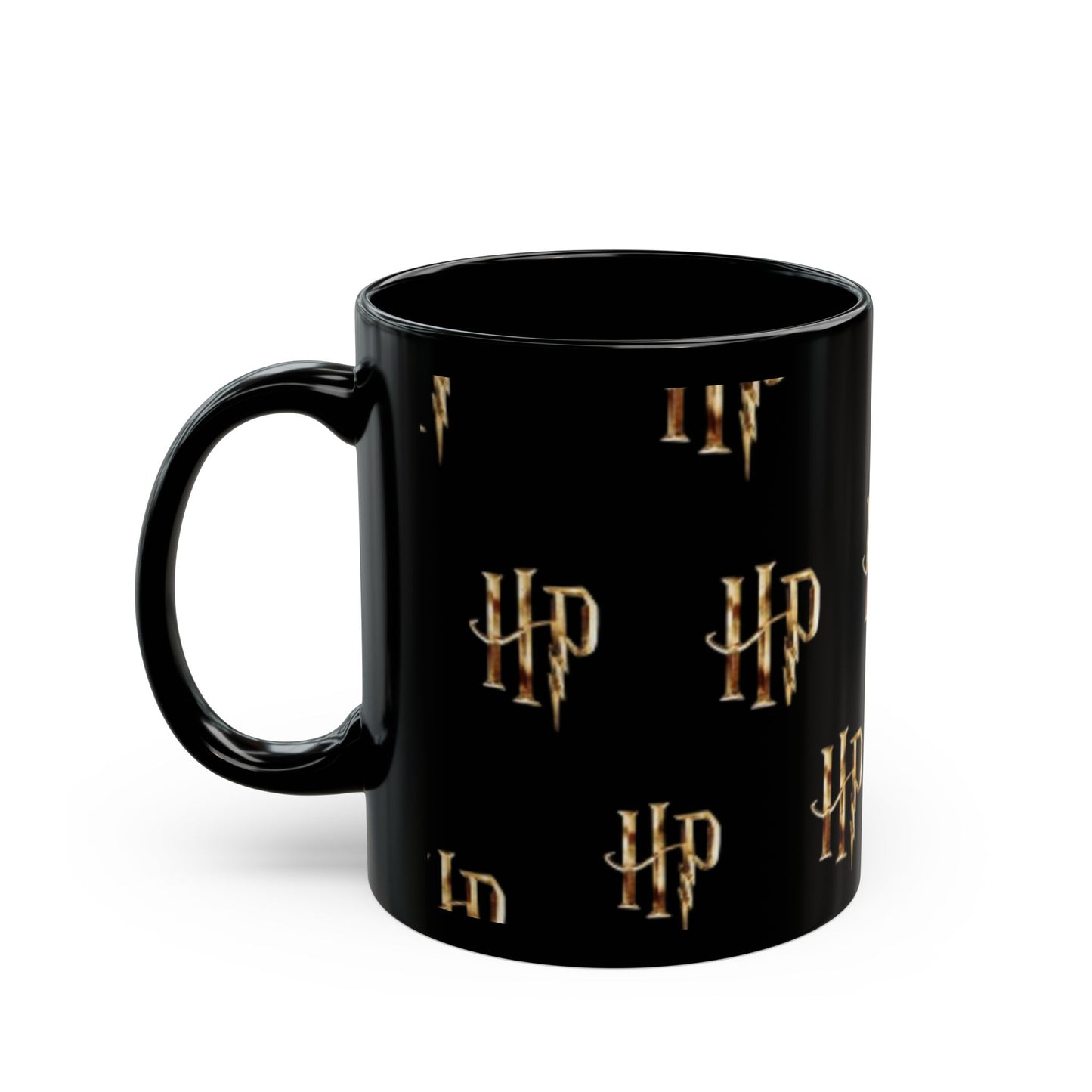 Alif Atelier X Harry Potter - Black Mug 11 Oz - Cute Simple Elegant Harry potter Mug For Tea Coffee - Holidays - Movies - Holiday Gifting