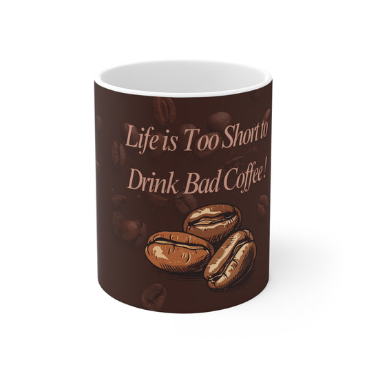 Alif Atelier - Coffee Tea Mug 11oz - Daily Essential - Ceramic Coffee Mug for Tea - Hot Chocolate - coffee