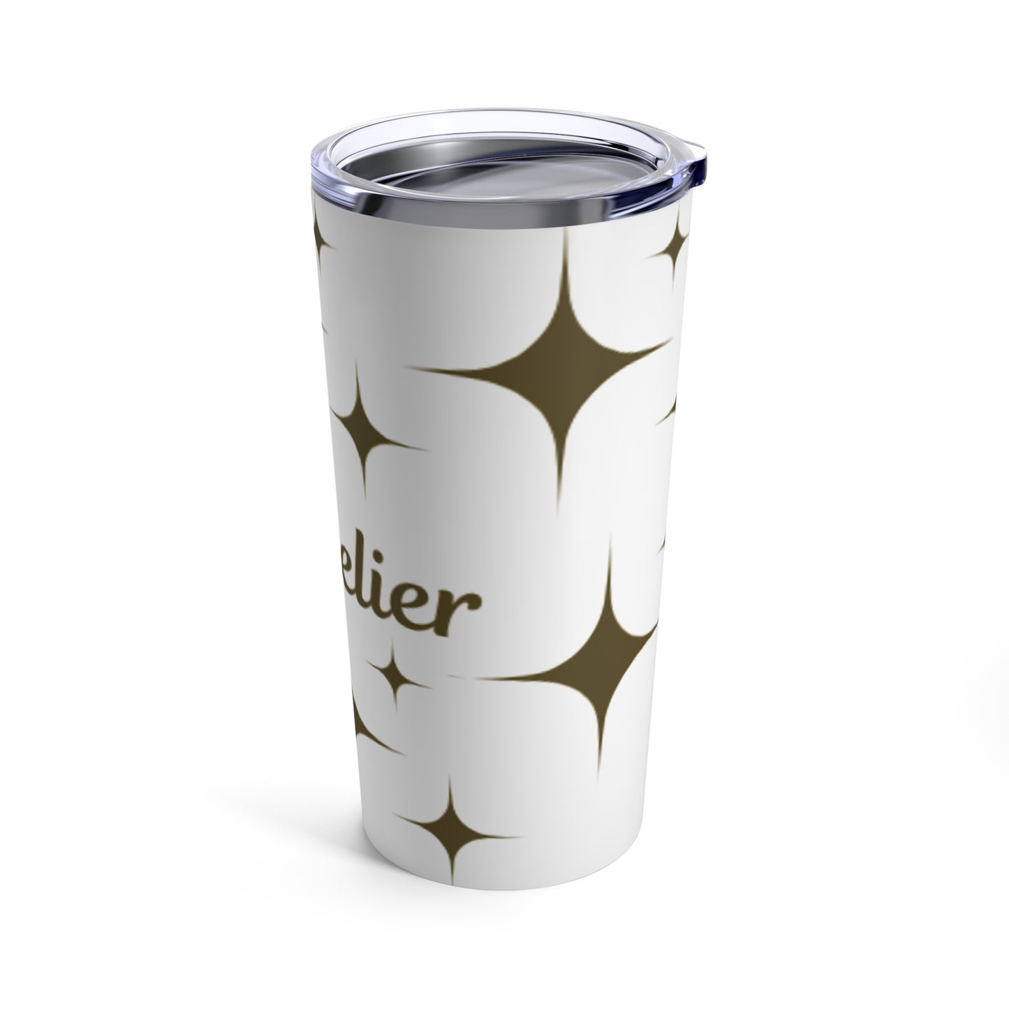 Alif Atelier - Tumbler Mug 20oz - Cute Mug with Lid - Coffee Mug for Home -  Work - Travel - Gift For Her