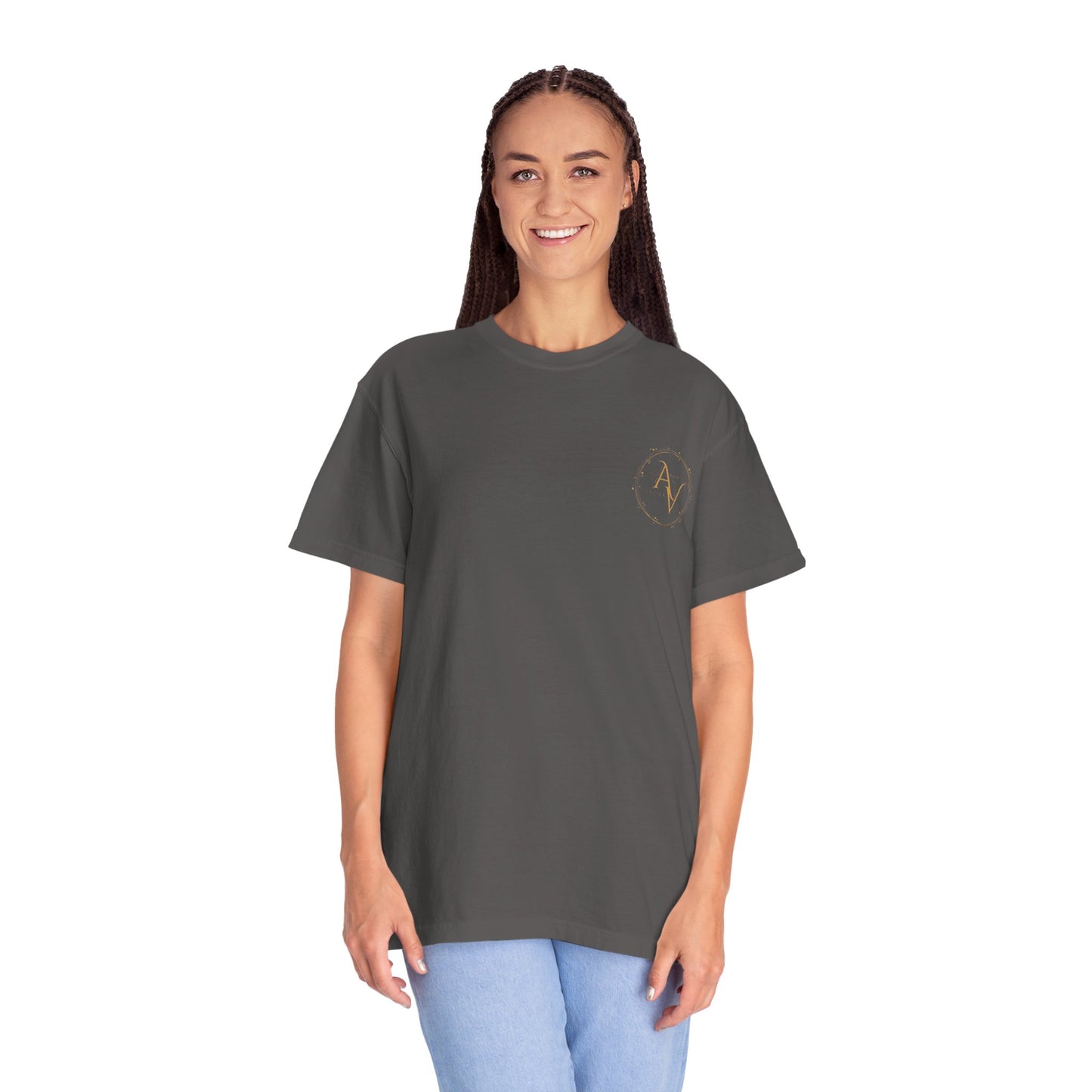 Alif Atelier Dyed T- Shirt - Unisex Tee - Simple - Elegant - Comfortable Cotton Tee - Everyday Essentials - For Men - Women - Cute Tee - Unisex T-Shirt