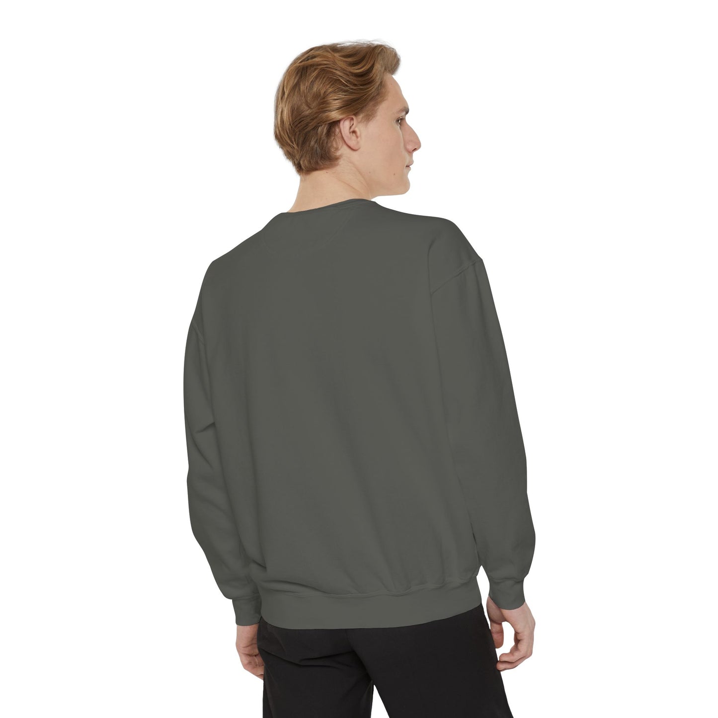 Alif Atelier - Unisex Garment-Dyed Sweatshirt - Soft Cozy Garment Unique - Men - Women