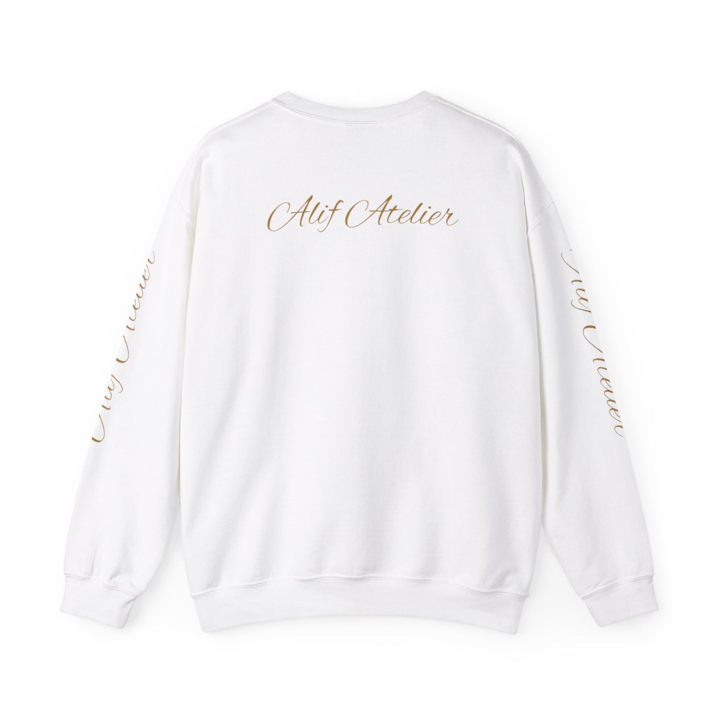 Alif Atelier - Unisex Crewneck Sweatshirt - Cute Elegant Sweatshirt For Men - Women - Cozy - Comfortable Clothing -  Stylish - Simple -  Everyday Essentials Cotton Crewneck Sweatshirt