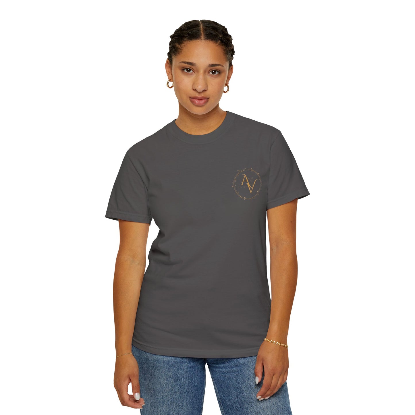 Alif Atelier Dyed T- Shirt - Unisex Tee - Simple - Elegant - Comfortable Cotton Tee - Everyday Essentials - For Men - Women - Cute Tee - Unisex T-Shirt