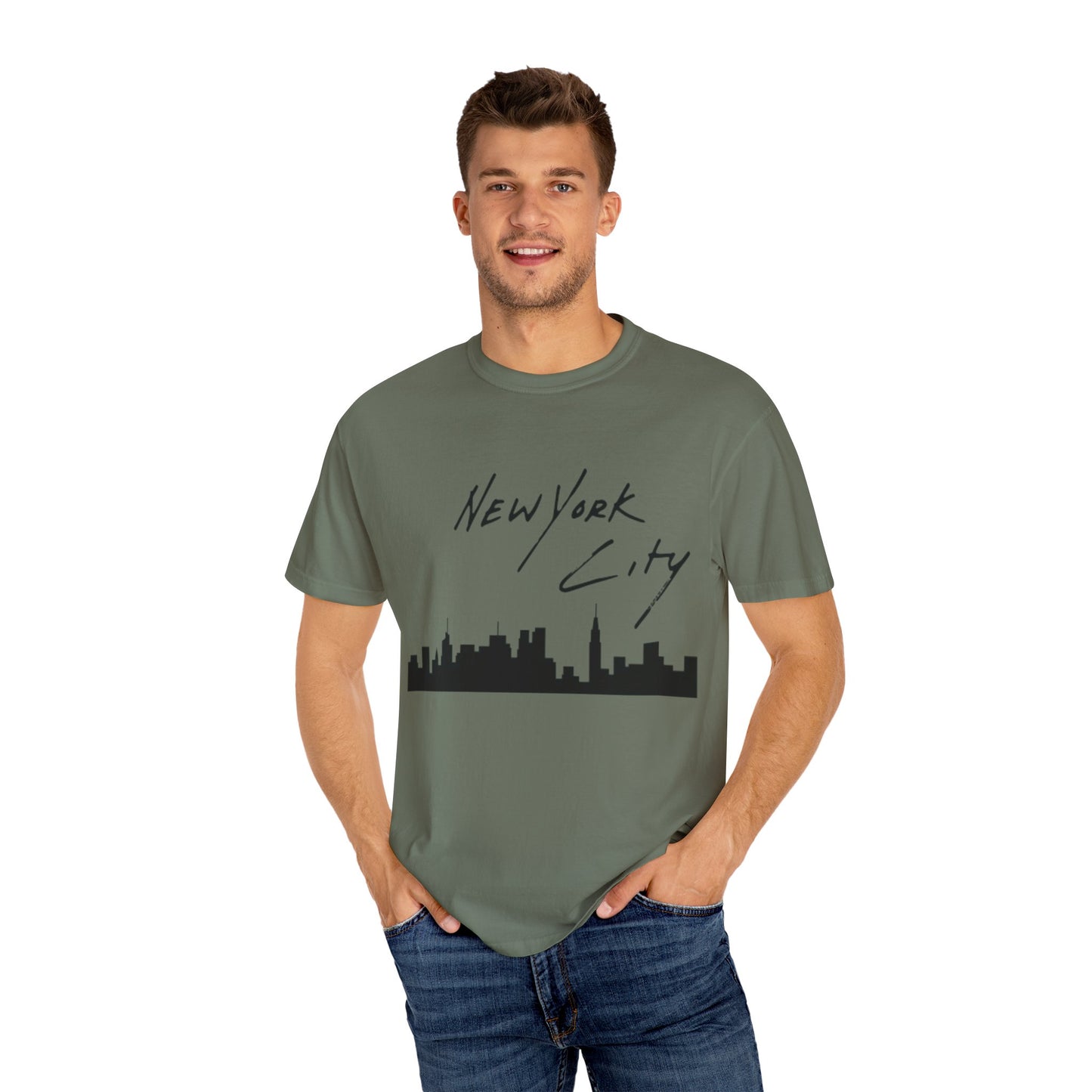 Alif Atelier - Unisex Garment-Dyed T-shirt -  Essential Everyday T-shirt For Men Women