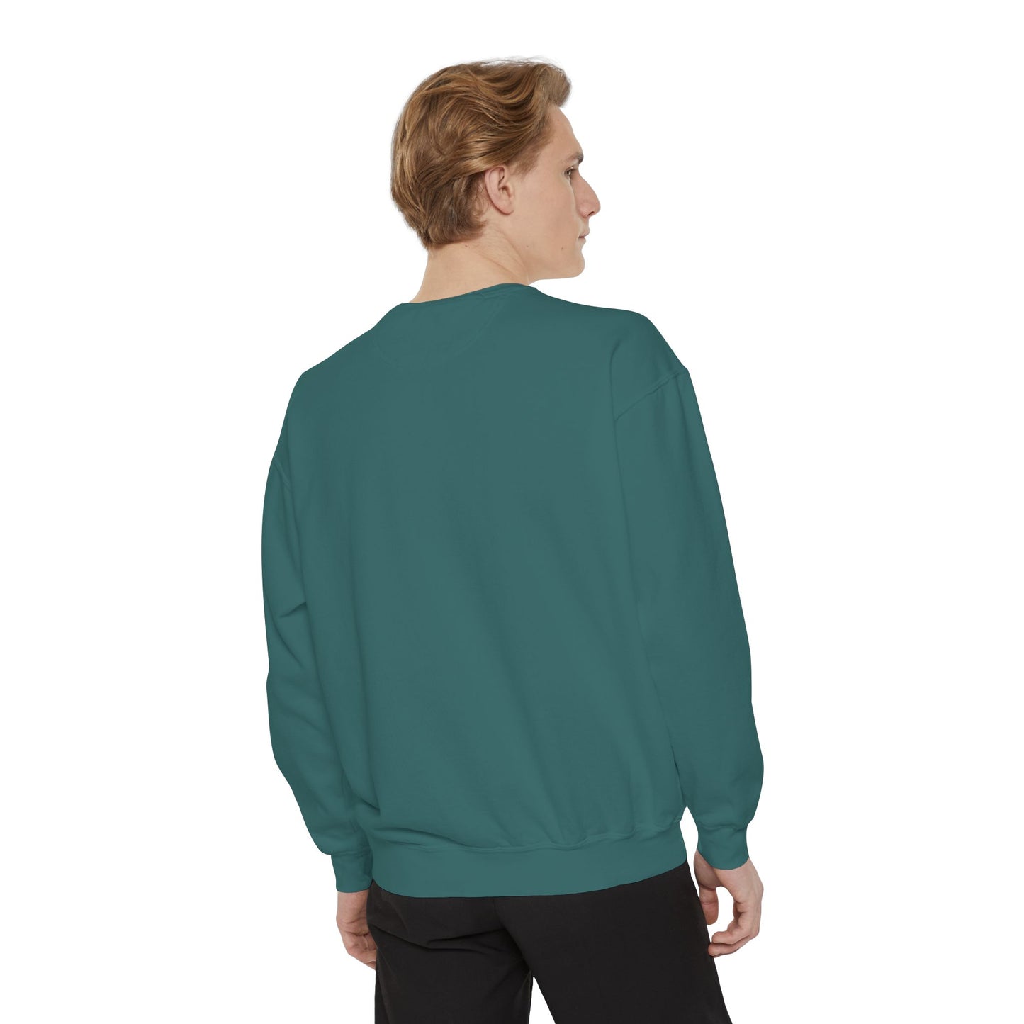 Alif Atelier - Unisex Garment-Dyed Sweatshirt - Soft Cozy Garment Unique - Men - Women