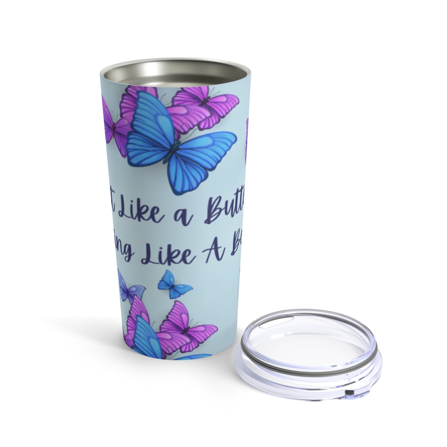 Alif Atelier - Cute Tumbler Mug 20oz -  Cute Coffee Tumbler Mug with Cover - For Travelling - Hot Cold Beverages - Gift For Her