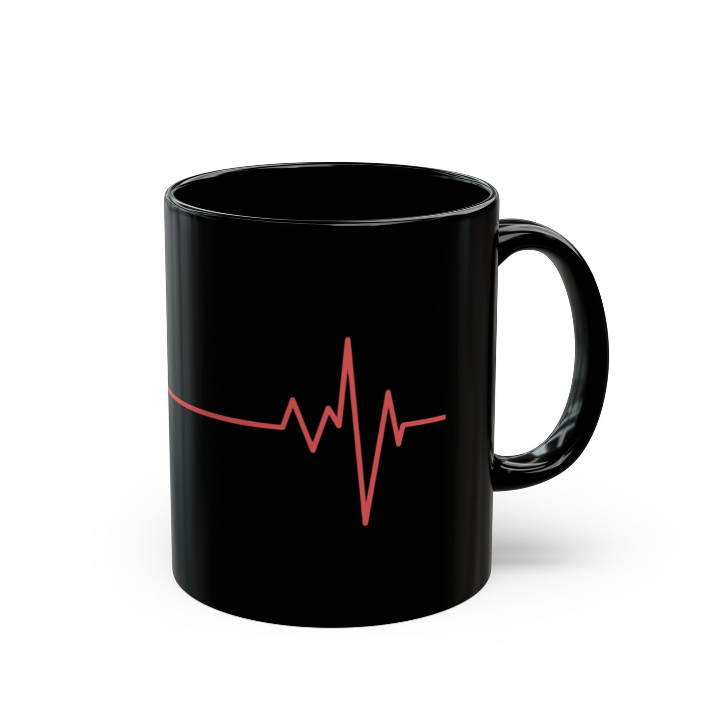 Alif Atelier - Black Mug - 11 0z - 15 Oz - Cute Tea -Coffee Mug - Everyday Casual Mug For Work - Home - Office School - Gifts - Holidays