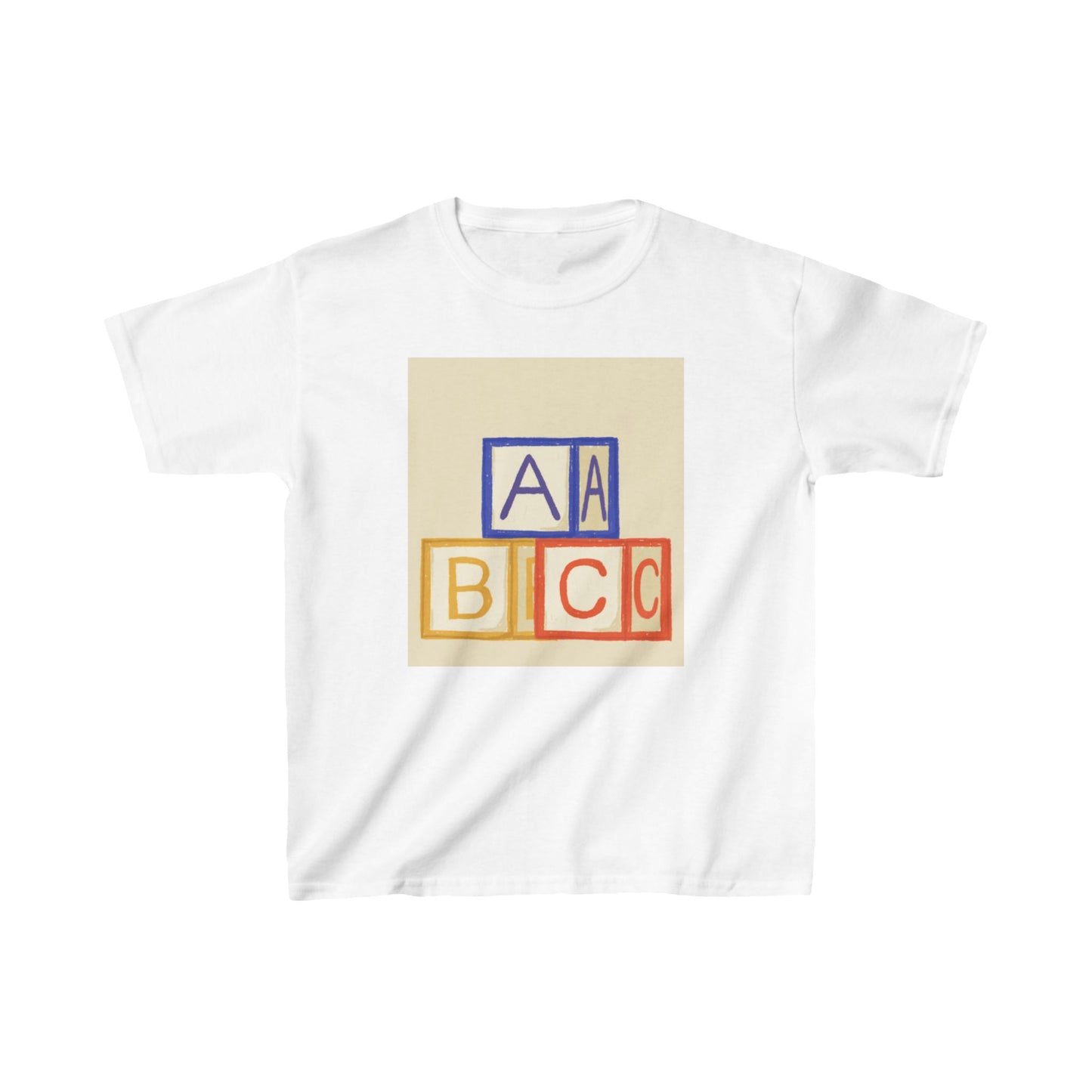 Alif Atelier- Kids Heavy Cotton ™ Tee - Premium Quality -  Children - Boy Girl - Playful T-shirt