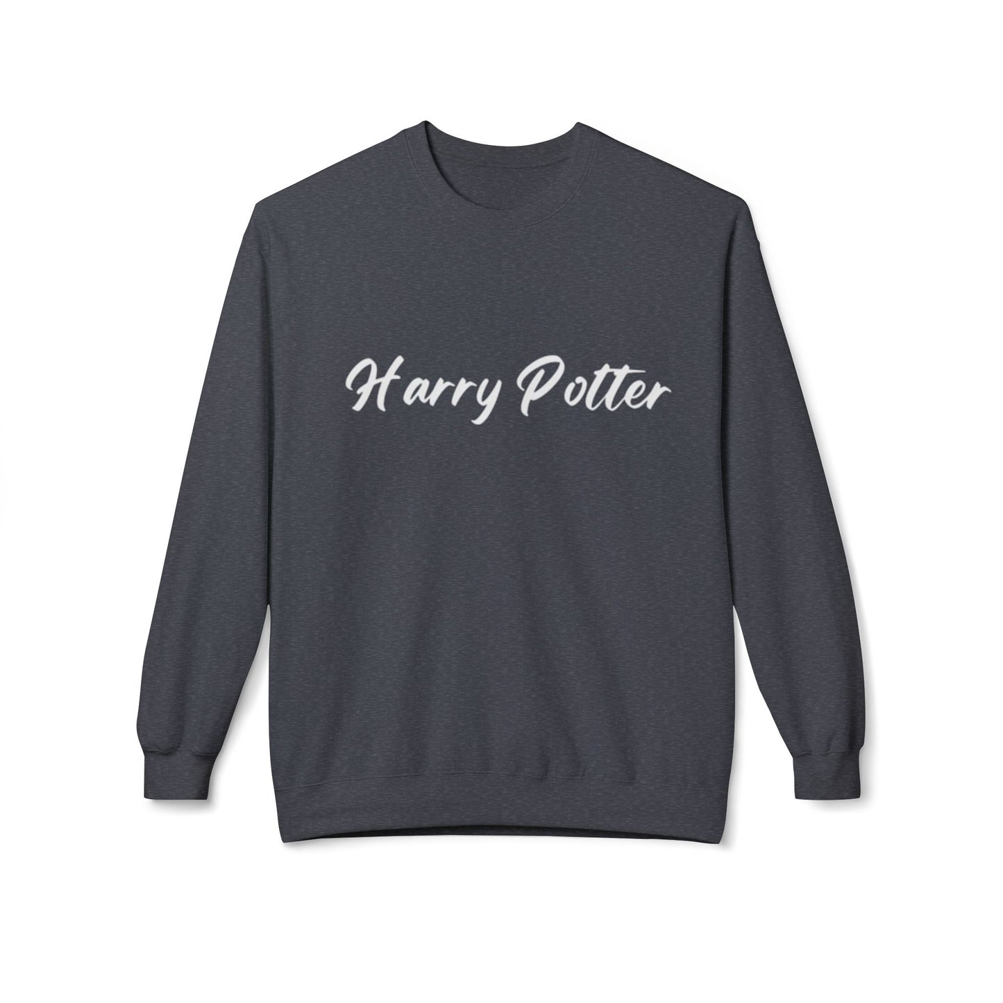 Alif Atelier X Harry Potter - Unisex Mid- Weight Soft -Stylish - Fleece Crew- Neck Sweatshirt  - Men - Women Stylish Crew-Neck Harry Potter