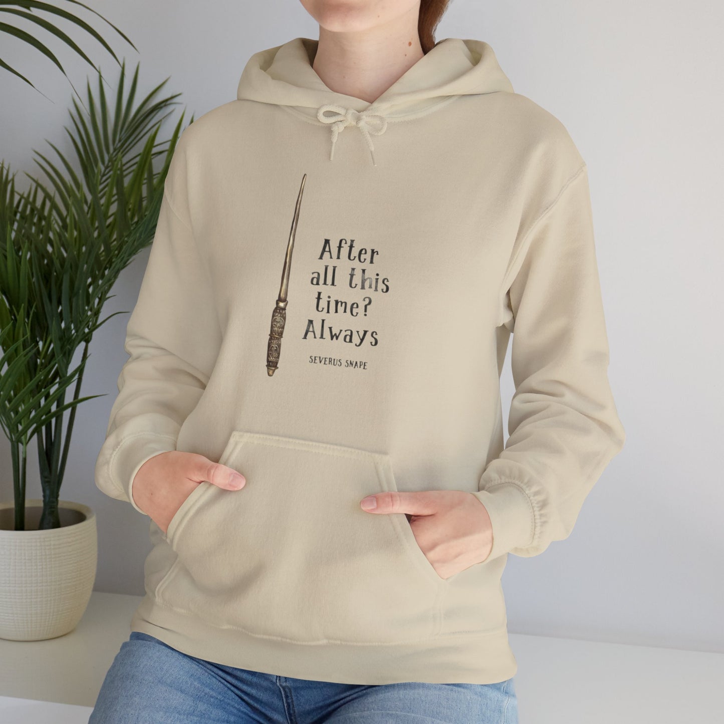 Alif Atelier Unisex Heavy Blend™ Hooded Sweatshirt - Harry Potter Printed Cozy Hoodie For Men - Women