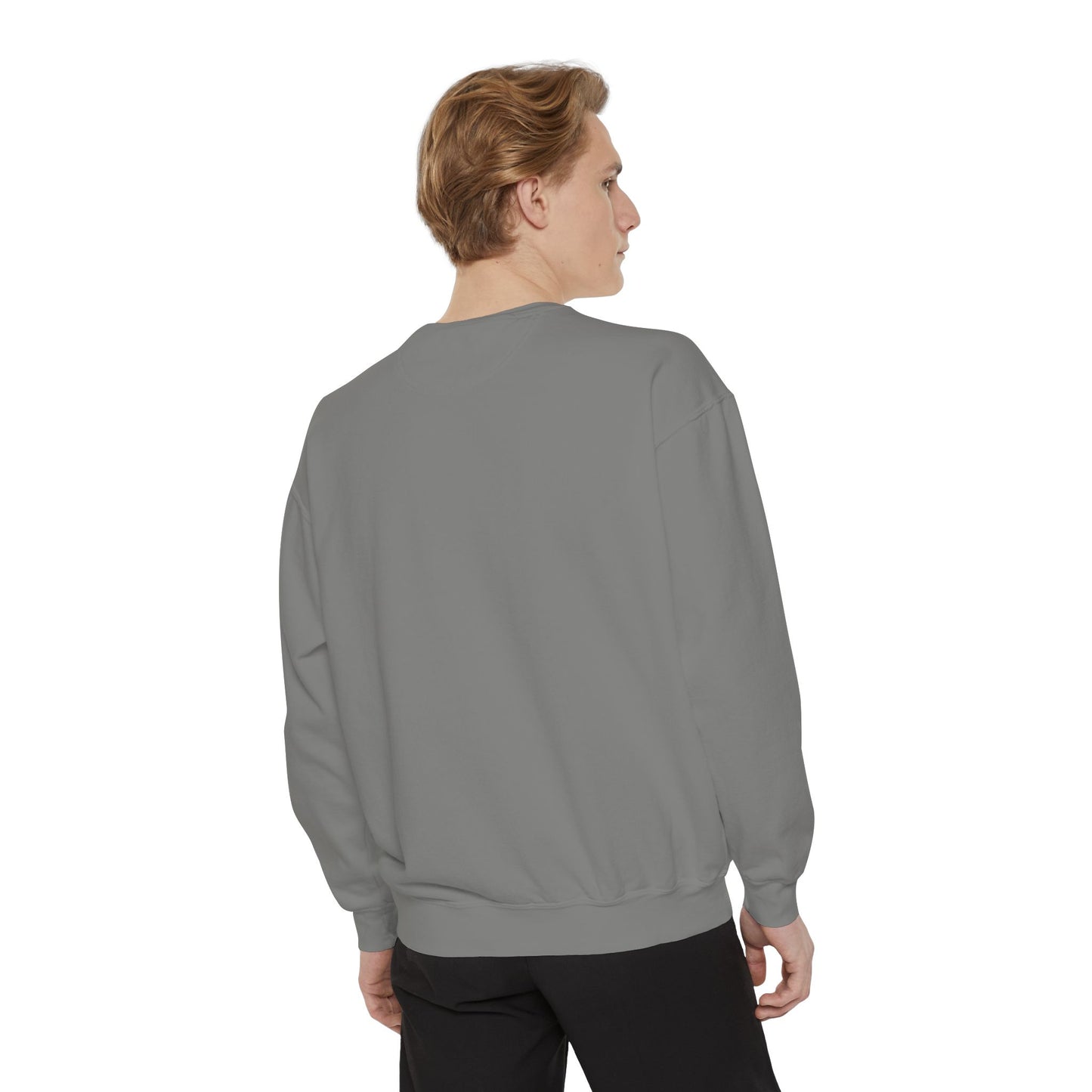 Alif Atelier - Men's Garment-Dyed Sweatshirt -  Luxurious Comfortable Style Wear -  Men's Clothing - Soft Elegant Sweat-Shirt