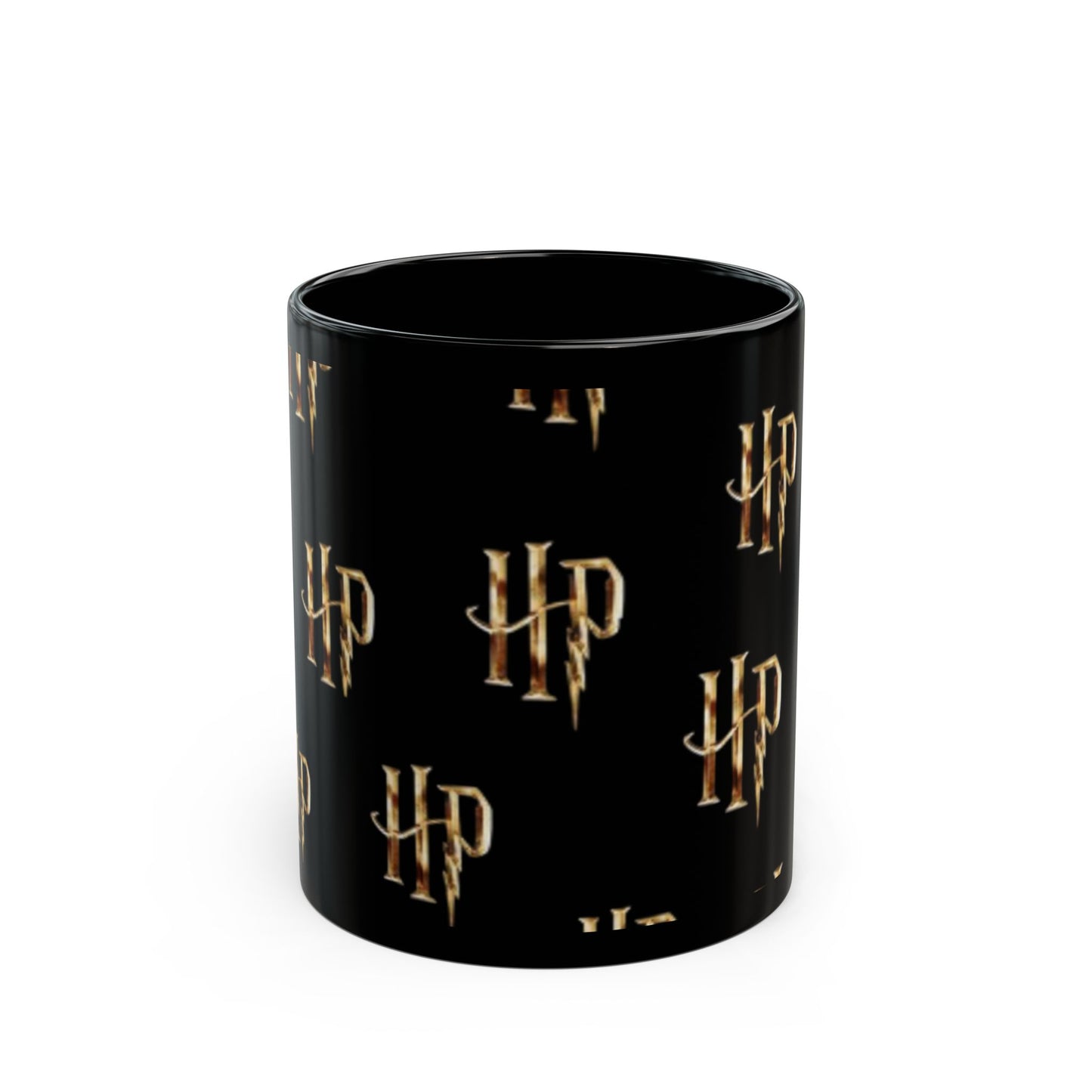 Alif Atelier X Harry Potter - Black Mug 11 Oz - Cute Simple Elegant Harry potter Mug For Tea Coffee - Holidays - Movies - Holiday Gifting