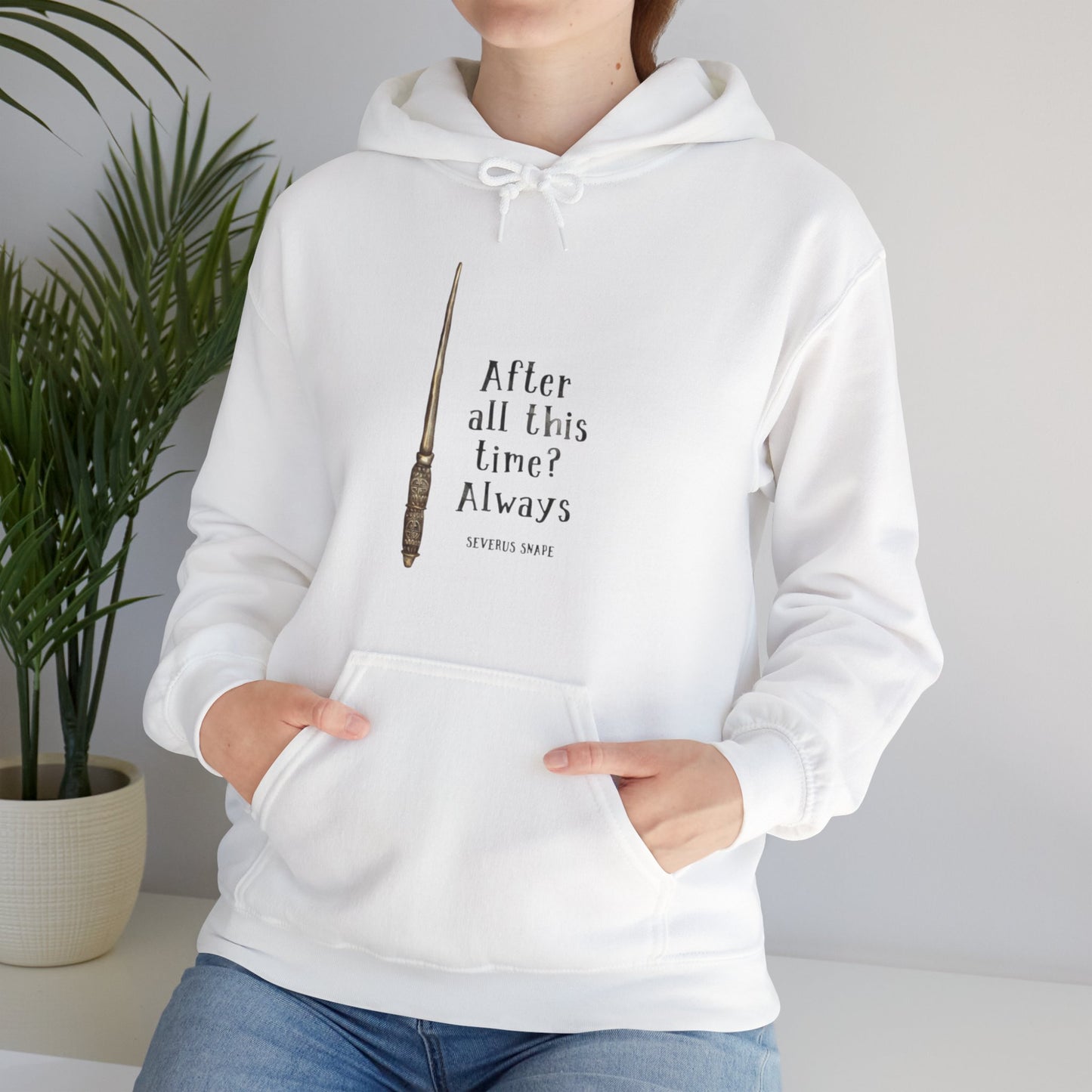 Alif Atelier Unisex Heavy Blend™ Hooded Sweatshirt - Harry Potter Printed Cozy Hoodie For Men - Women