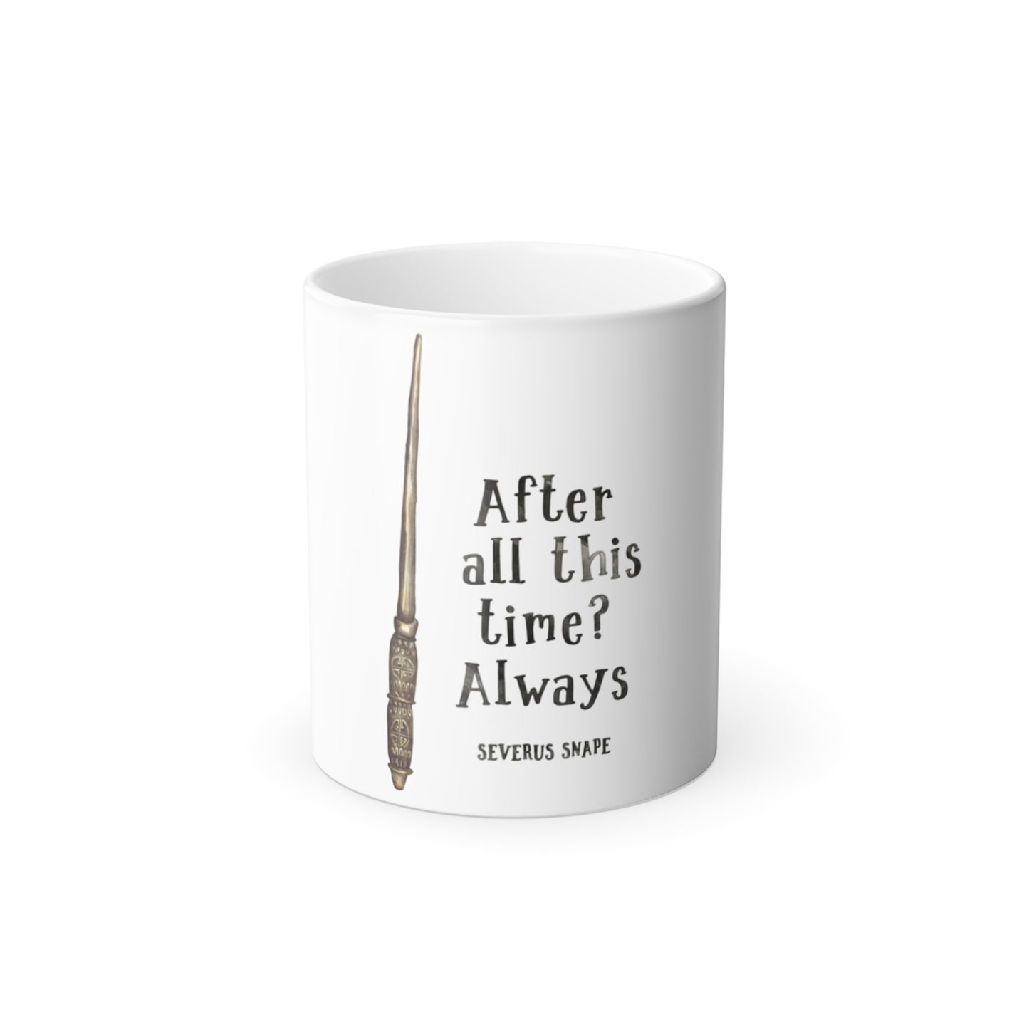 Alif Atelier x Harry Potter - Color Morphing Mug, 11 Oz - Harry Potter Color Changing Mug - Cute Coffee Tea Mug - Harry Potter Mug