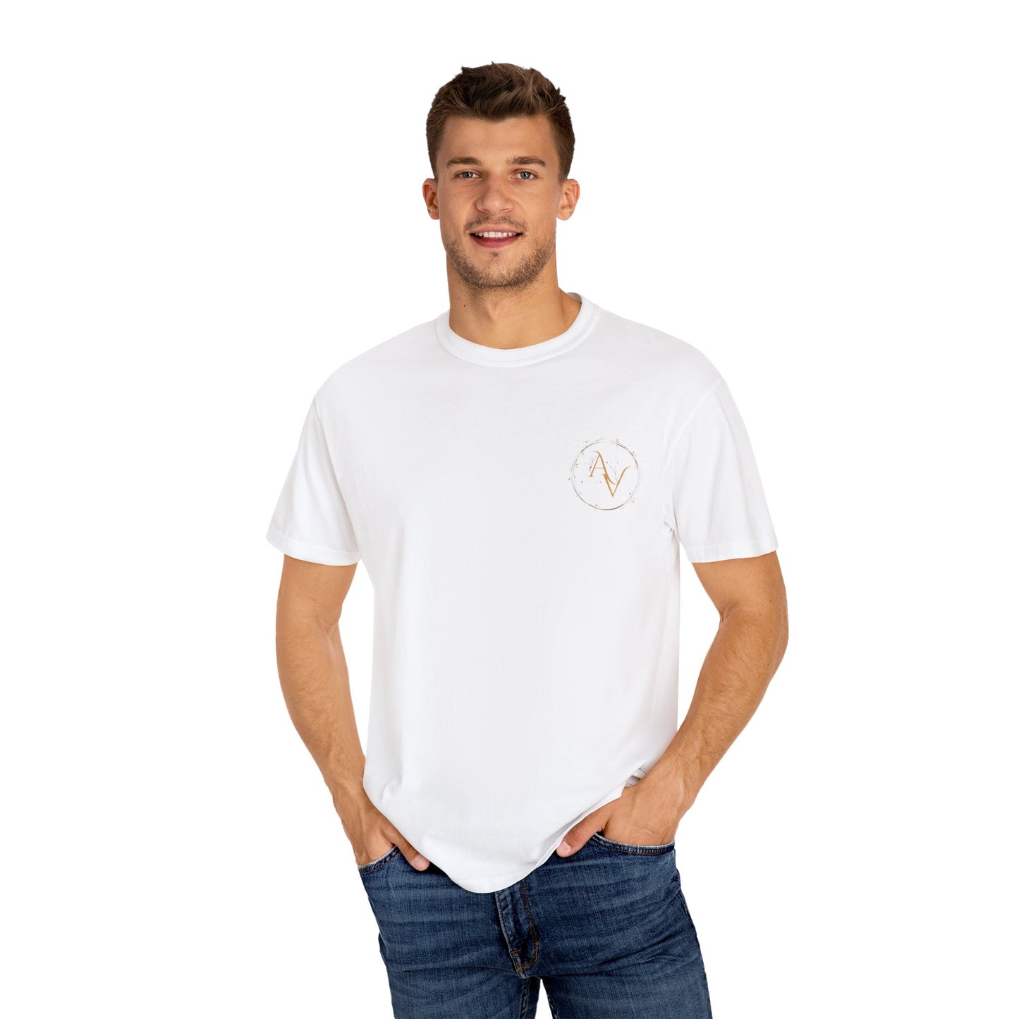 Alif Atelier Dyed T- Shirt - Unisex Tee - Simple - Elegant - Comfortable Cotton Tee - Everyday Essentials - For Men - Women - Cute Tee - Unisex T-Shirt