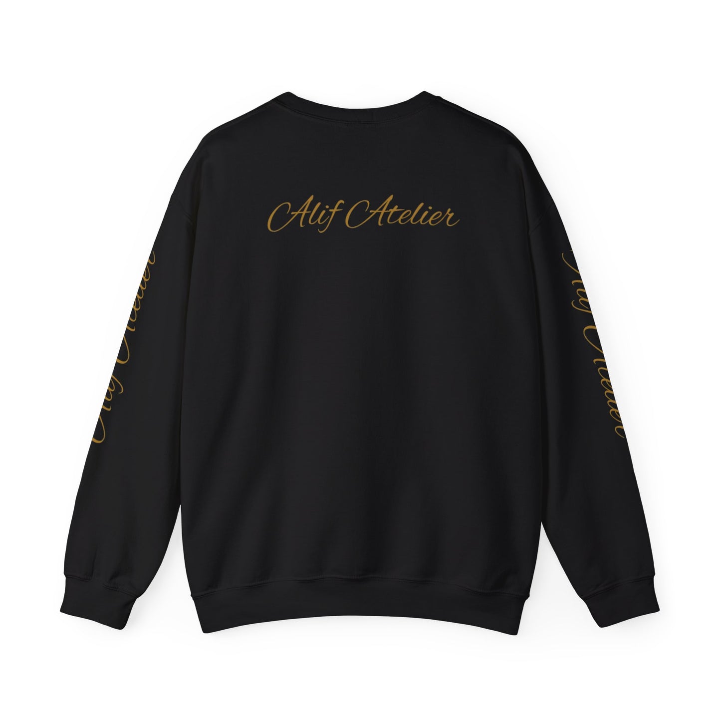 Alif Atelier - Unisex Crewneck Sweatshirt - Cute Elegant Sweatshirt For Men - Women - Cozy - Comfortable Clothing -  Stylish - Simple -  Everyday Essentials Cotton Crewneck Sweatshirt