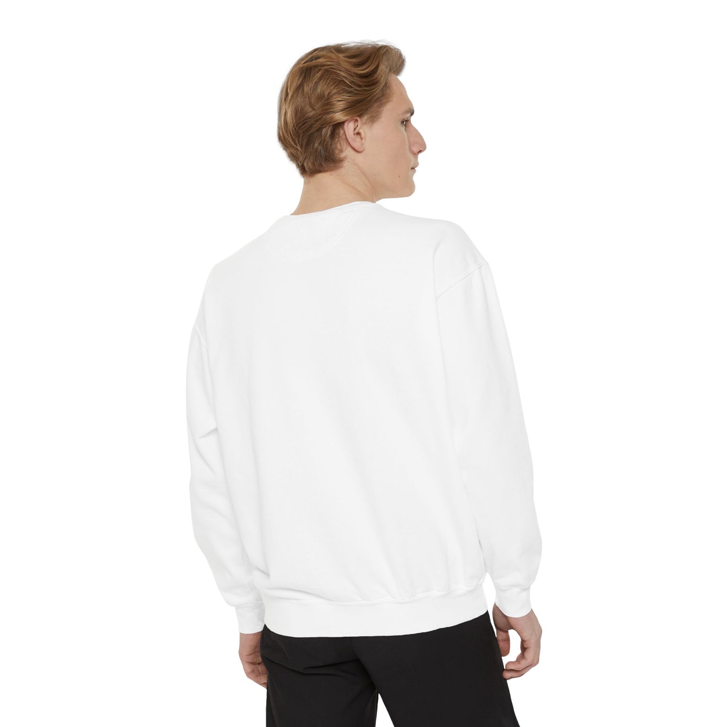 Alif Atelier - Unisex Garment-Dyed Sweatshirt - Soft Cozy Garment Unique - Men - Women