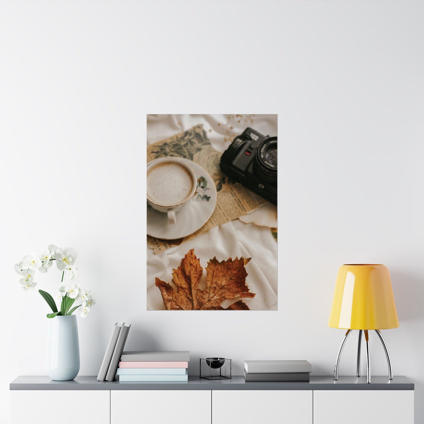 Alif Atelier Matte Vertical Posters -  Elegant Minimalist Design for Modern Spaces - Holidays Decor - Fall - Home Decor