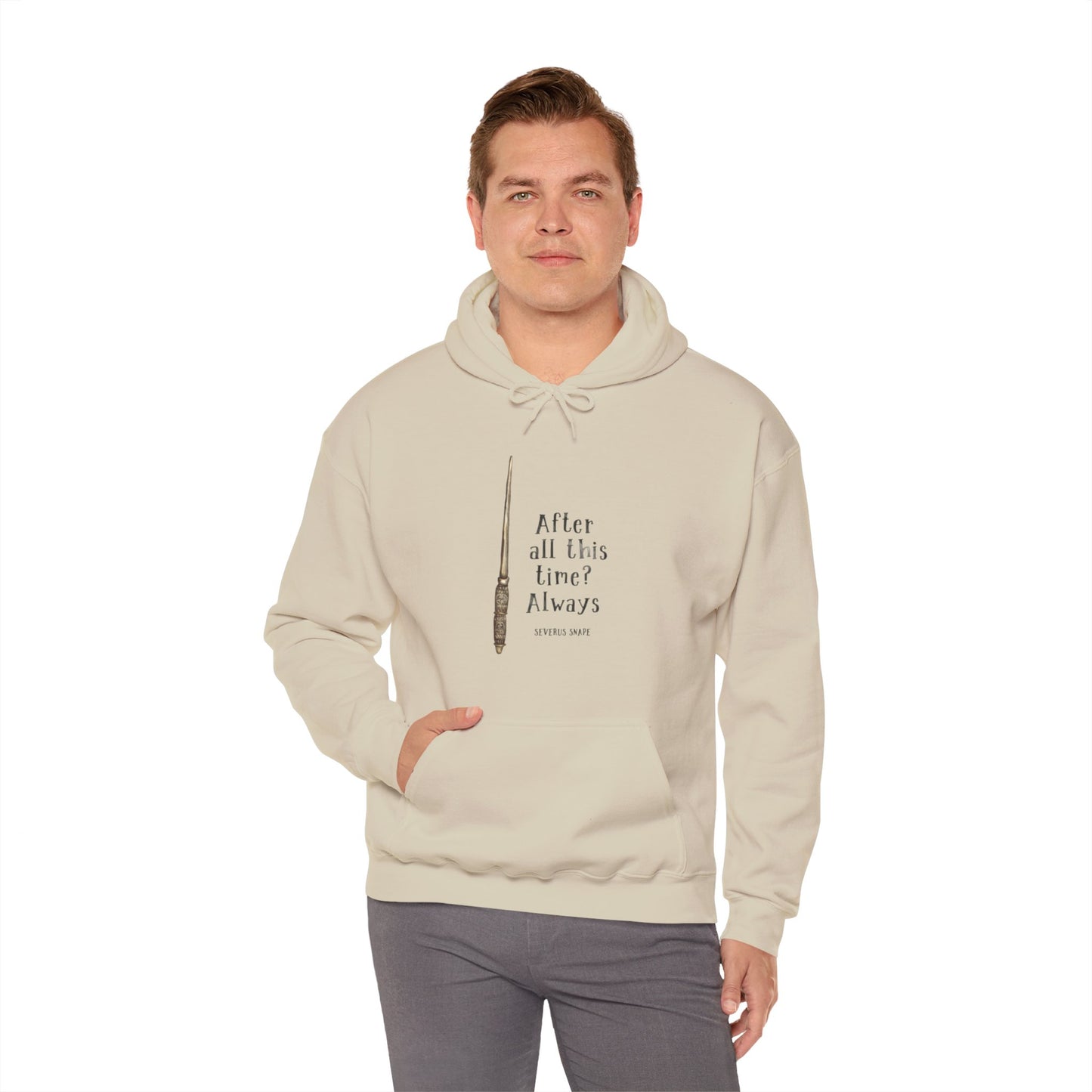 Alif Atelier Unisex Heavy Blend™ Hooded Sweatshirt - Harry Potter Printed Cozy Hoodie For Men - Women