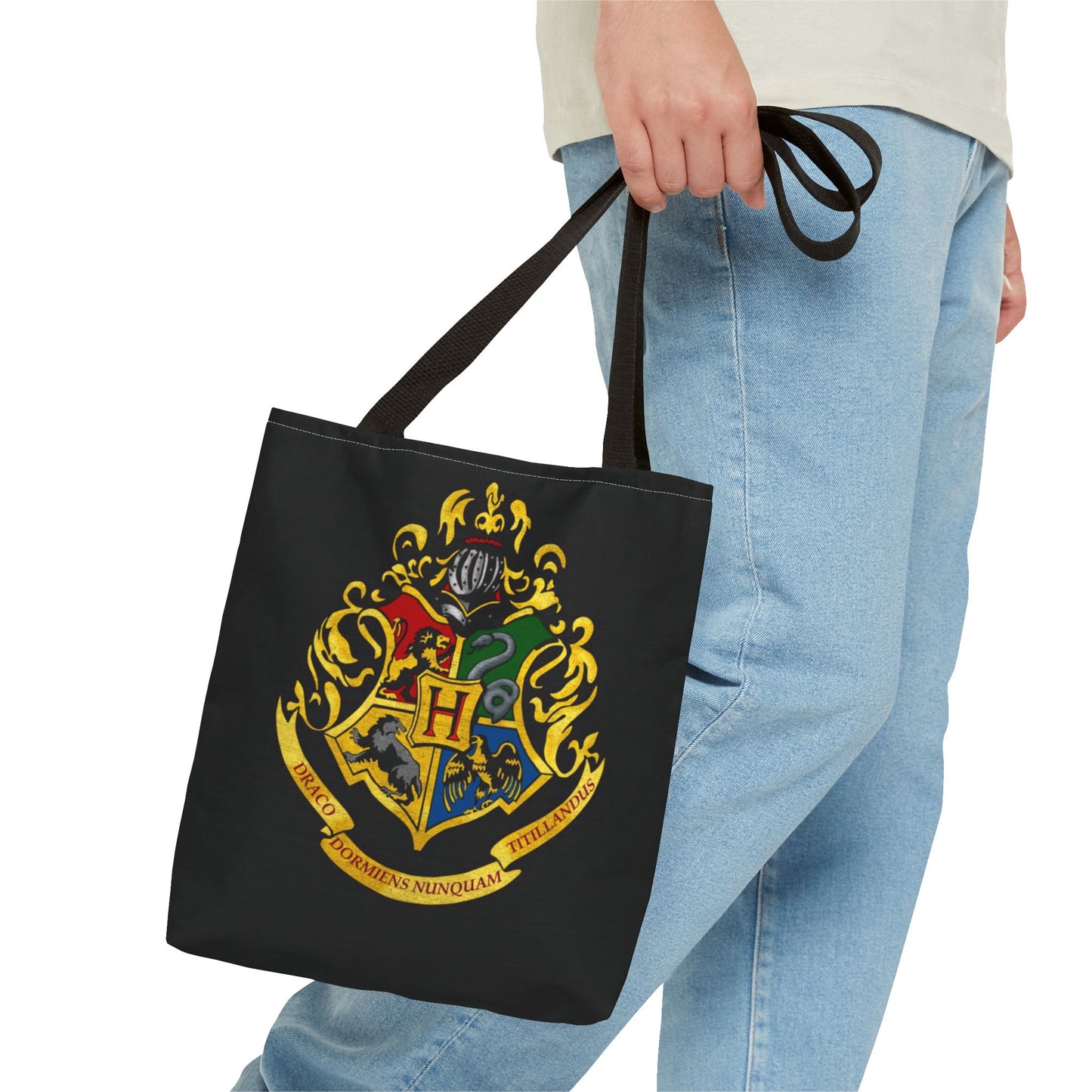 Alif Atelier x Harry Potter Tote Bag - Simple Everyday Casual Tote Bag - Eco-Friendly - Reusable - Simple Tote bag for Work - School - Office - Gifts - Holidays