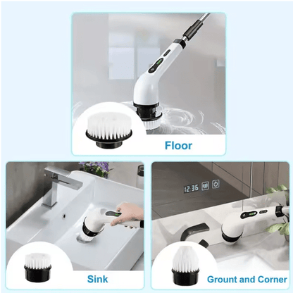 3 in 1 Electric Spin Scrubber Machine