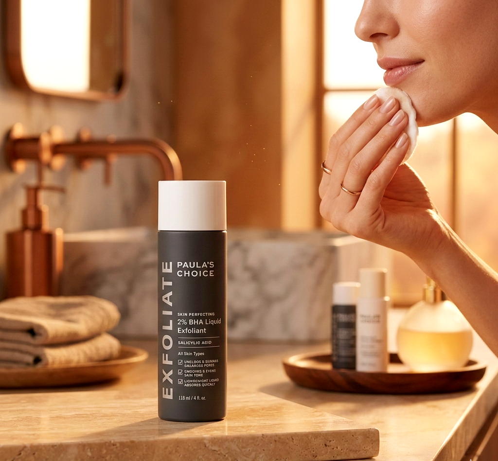 Paula's Choice Skin Perfecting 2% BHA Facial Liquid Exfoliant Toner For Men - Women 118ml