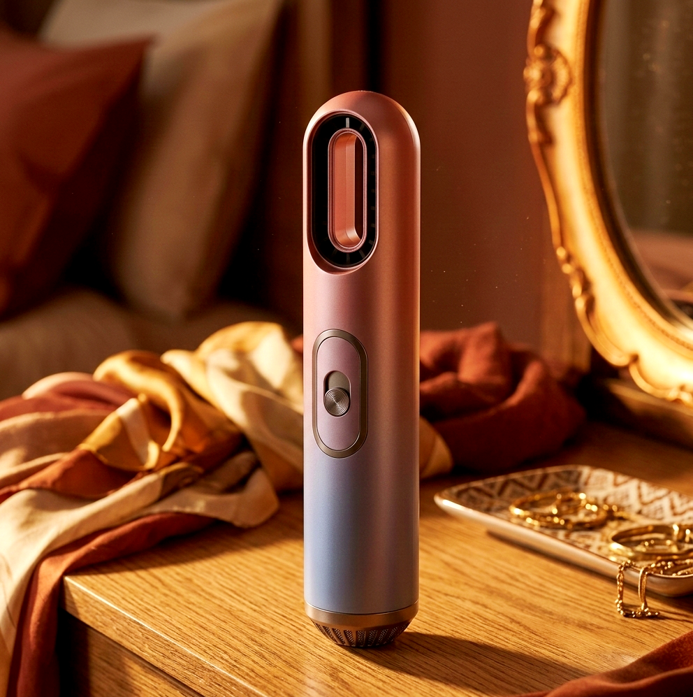 Hair Dryer with Comb Portable Thermostatic Hot & Cold Temperatures 3 Wind Speed Adjustable Hair Dryer