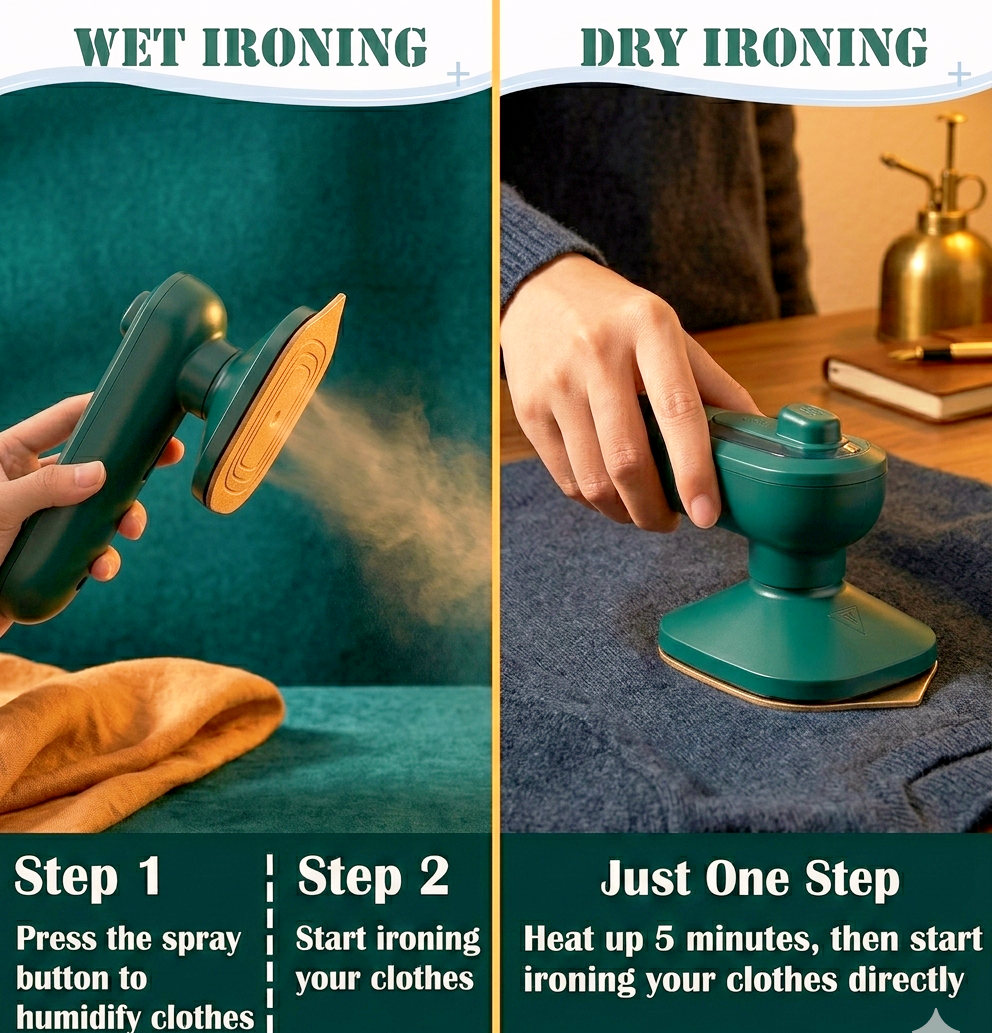 Professional Portable Mini Electric Steam Handheld Ironing Machine