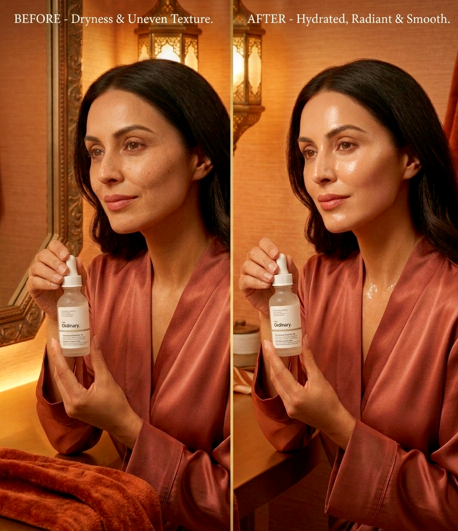 Ordinary Hyaluronic Acid 2% + B5 Face Serum Hydration Support Formula For Dryness and Fine Lines 30ml