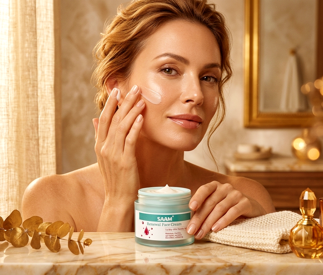 SAAM Renewal Face Cream (50g) – Advanced Melasma & Dark Spot Treatment with Alpha Arbutin & Kojic Acid