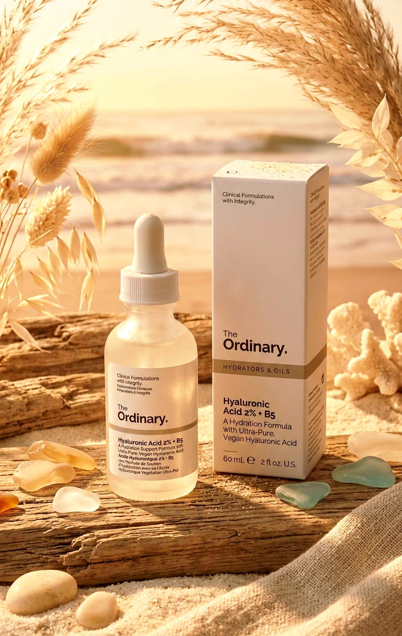 Ordinary Hyaluronic Acid 2% + B5 Face Serum Hydration Support Formula For Dryness and Fine Lines 30ml