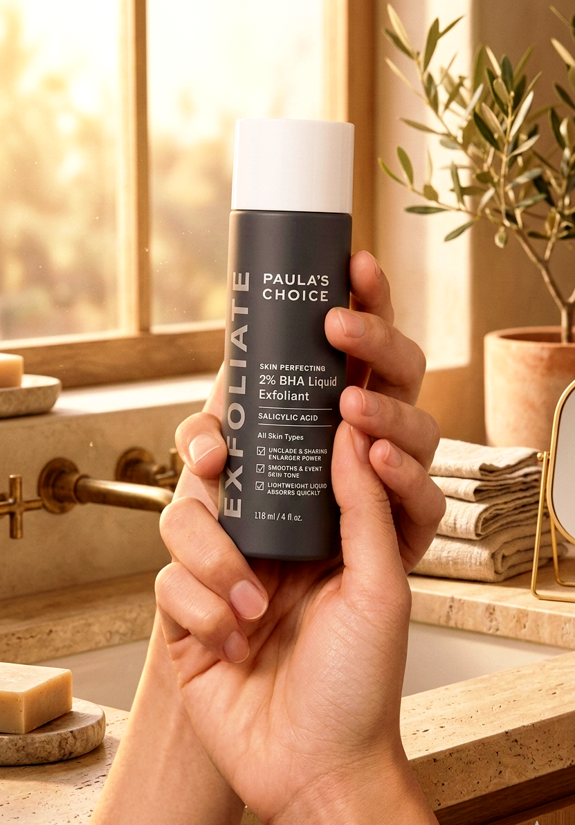 Paula's Choice Skin Perfecting 2% BHA Facial Liquid Exfoliant Toner For Men - Women 118ml