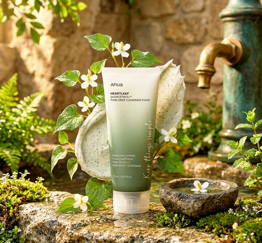 Anua Heartleaf + BHA Quercetinol Pore Deep Cleansing Foam 150ml