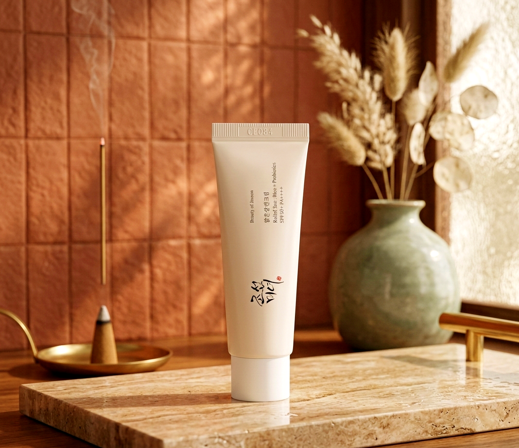 Beauty of Joseon Relief Sun SPF 50+ & PA ++++ Rice Probiotics Sunscreen For Daily Facial Use - Men Women Sunscreen 50ml