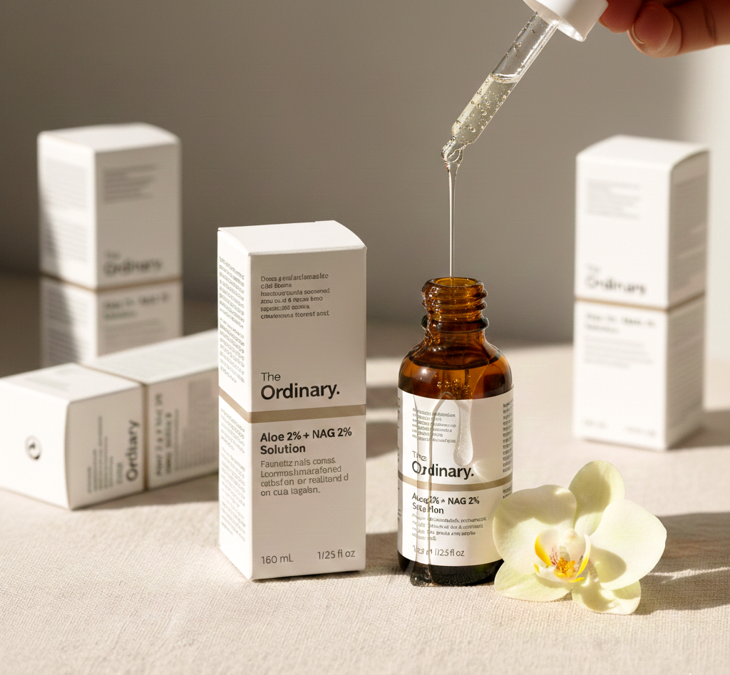 Ordinary - A Soothing Solution For Blemish Prone Skin - Aloe 2% + Nag 2% Solution 30ml