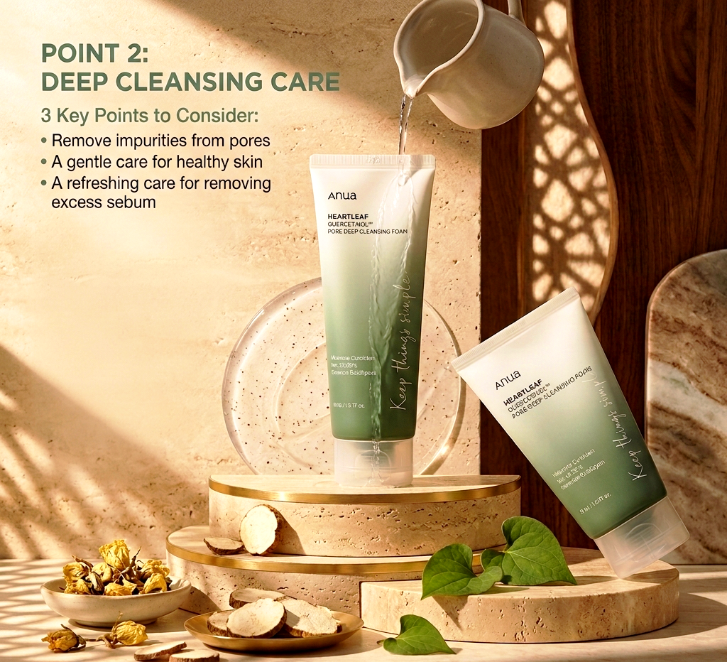 Anua Heartleaf + BHA Quercetinol Pore Deep Cleansing Foam 150ml
