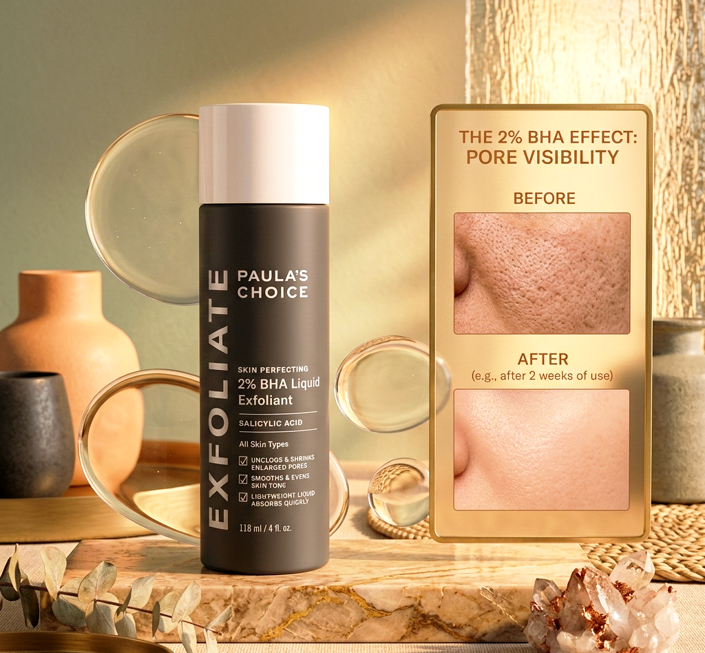 Paula's Choice Skin Perfecting 2% BHA Facial Liquid Exfoliant Toner For Men - Women 118ml