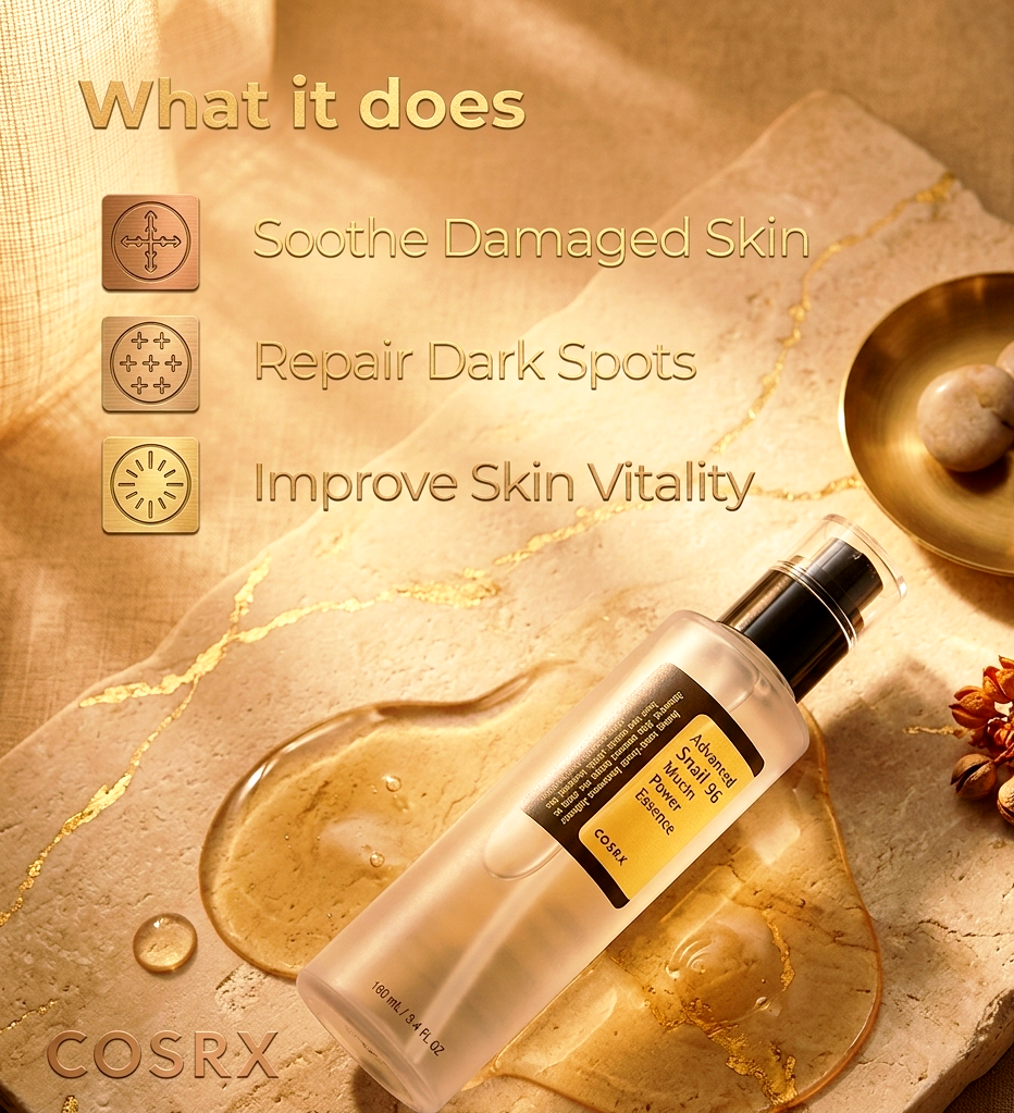 COSRX Advanced Snail 96 Mucin Hydra Hyaluronic Acid Power Essence 100 ml