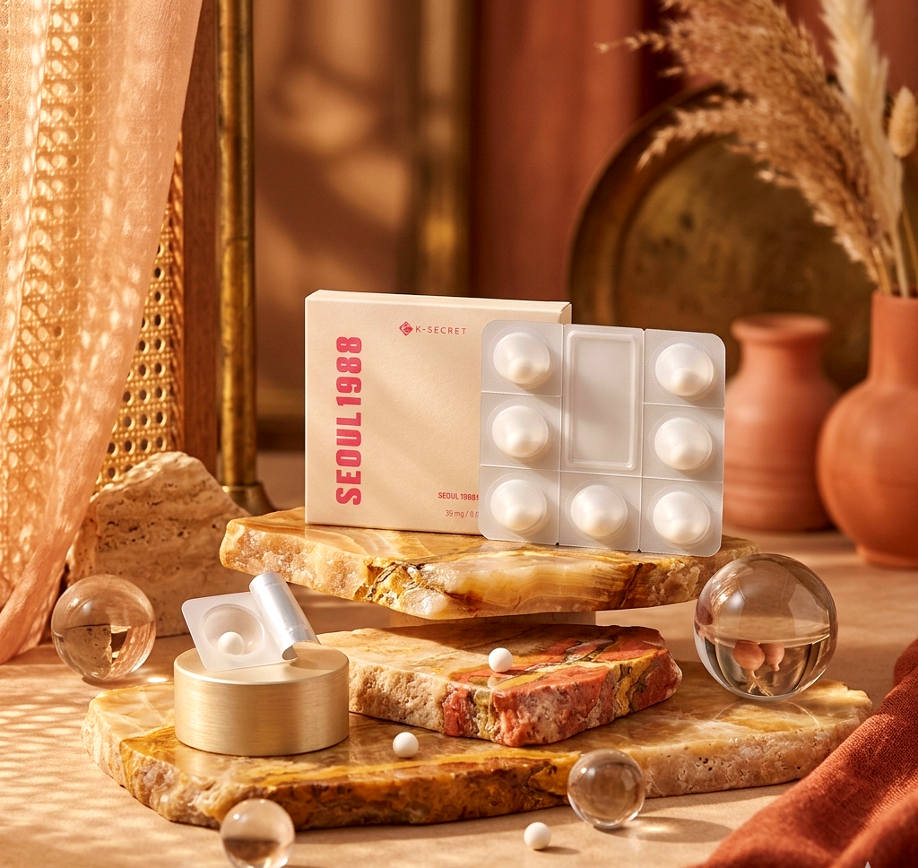 K-Secret Seoul 1988 Boosting Ball 100% Collagen (7 Capsules) – Firming & Elasticity Skin Booster
