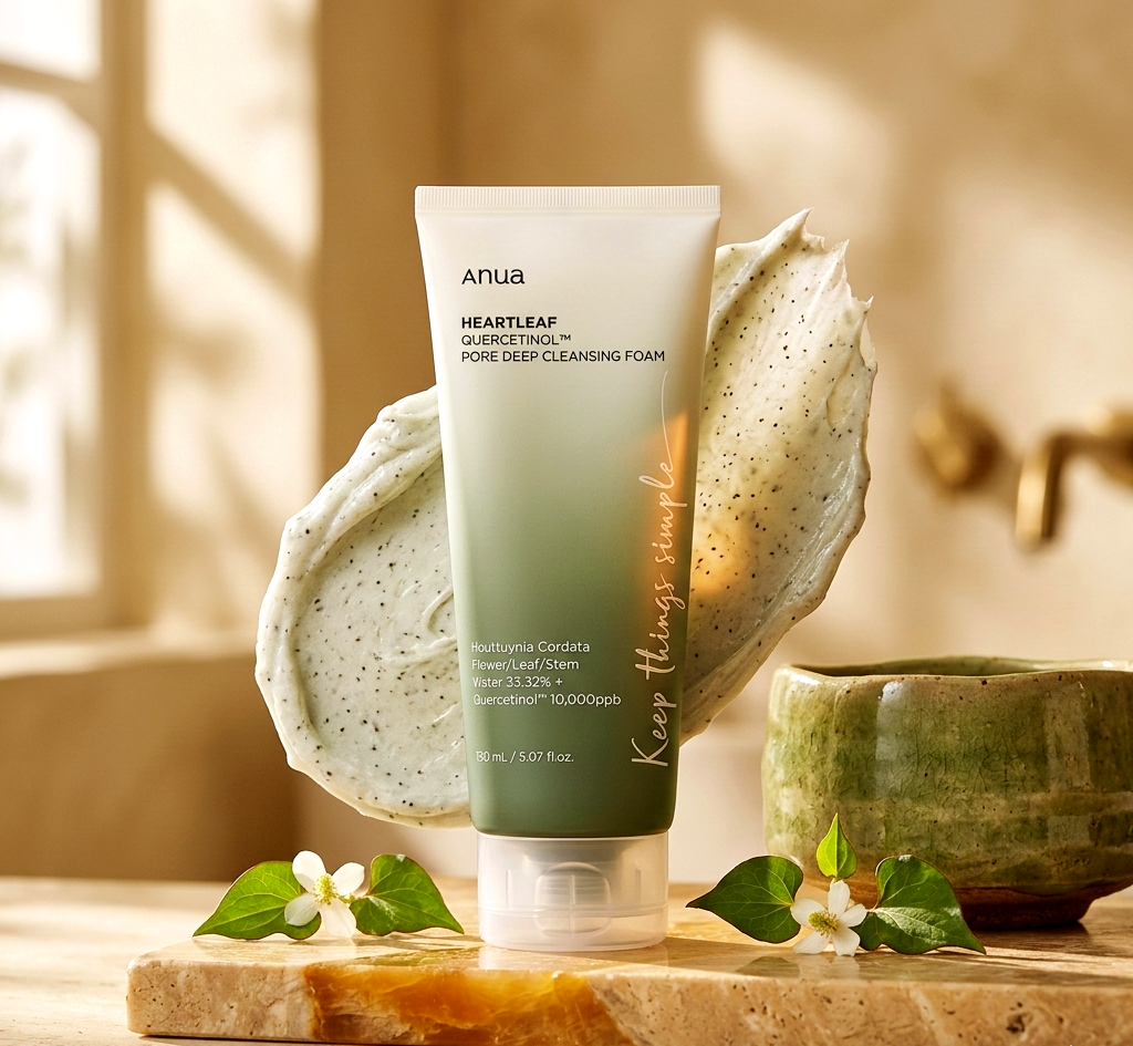Anua Heartleaf + BHA Quercetinol Pore Deep Cleansing Foam 150ml