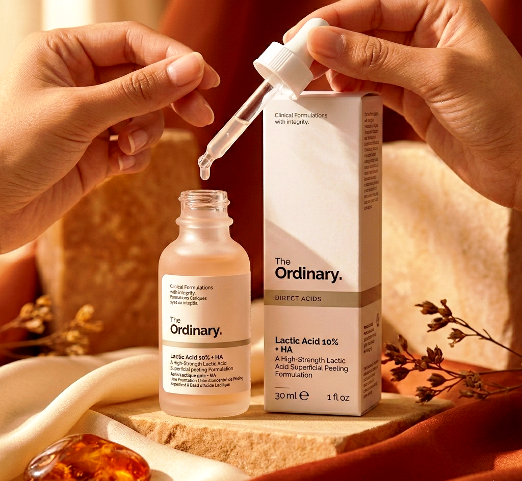 Ordinary Lactic Acid 10% + HA Exfoliating Serum for Dry Skin 30ml