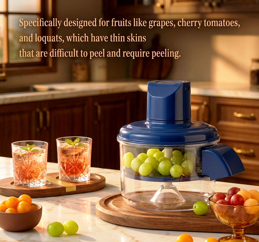 Electric Peeler Machine - USB Rechargeable Fruit & Vegetable Skin Remover - Multi-Use Portable Peeling Tool for Kitchen Use