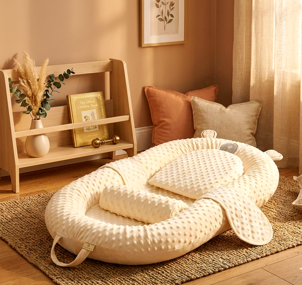 Baby Lounger Baby Sleeping Nest - Foldable Multi - Purpose Sleeping Nest
