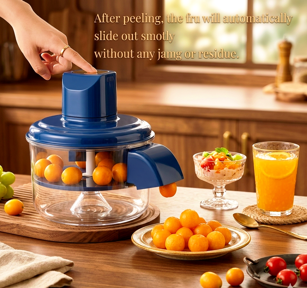 Electric Peeler Machine - USB Rechargeable Fruit & Vegetable Skin Remover - Multi-Use Portable Peeling Tool for Kitchen Use