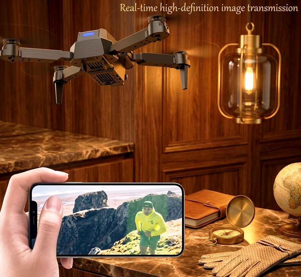 E99 Pro Foldable HD Camera Drone – 30-Min Flight Time, 360° Flips & Beginner-Friendly Smart Controls Drone