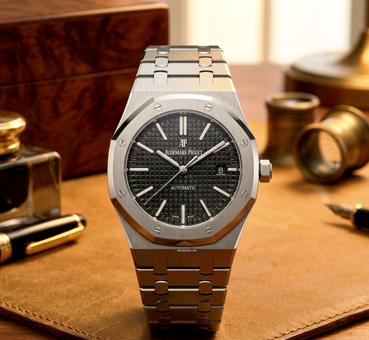 Audemars Piguet Royal Oak Selfwinding in Stainless Steel with "Grande Tapisserie" Dial